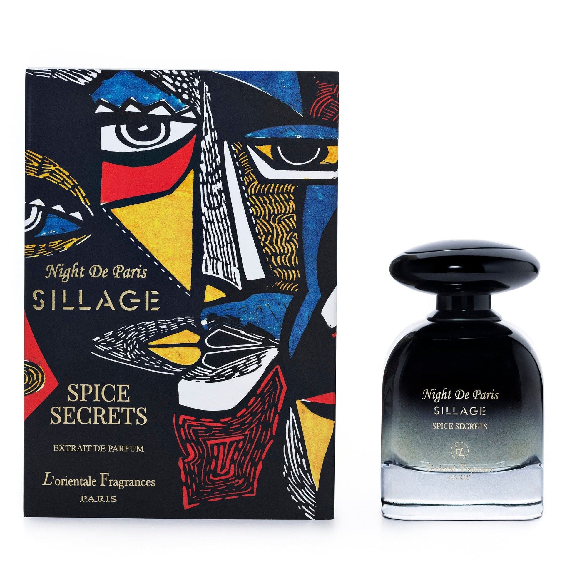by L'Orientale Fragrances Night De Paris Sillage Spice Secret Unisex Perfume/Cologne For Men & Women Extrait de Parfum 3.4 oz Edp