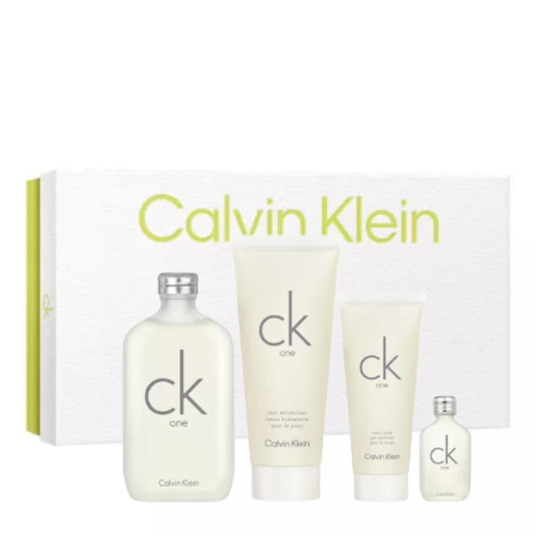 Calvin Klein CK One For Unisex Eau de Toilette Spray 1.7 oz - 3.4 oz / Gift Set 3.4 Oz / 6.7 oz / Gift Set 6.7 Oz Edt Gift Set 6.7 oz
