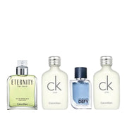 Calvin Klein Mini Set Men Men's Perfume/Cologne For Men Eau de Toilette 4 X 0.5 oz Edt