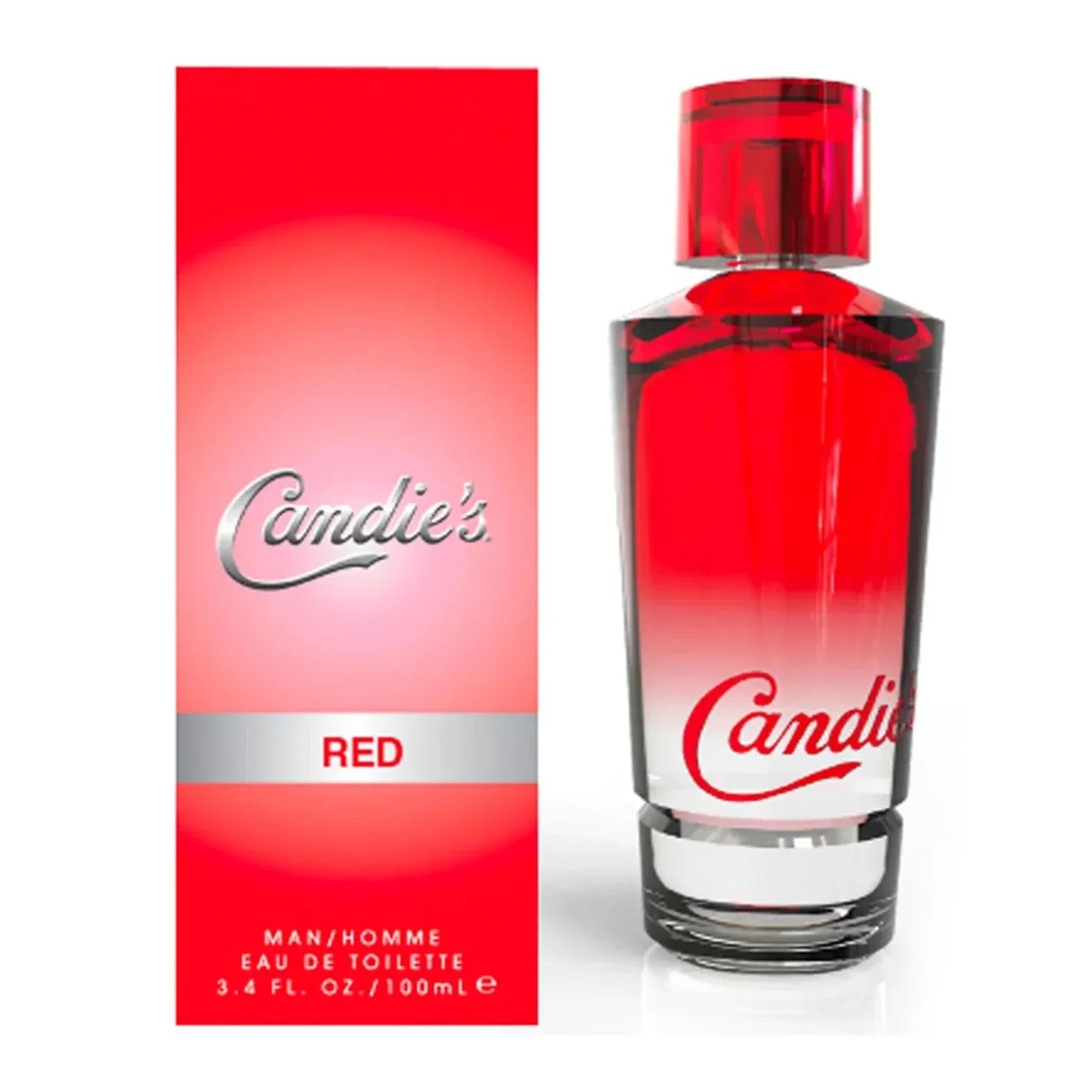 Candie’s Red For Him Alster Men’s Perfume/Cologne For Men Eau de Toilette 3.4 oz Edt
