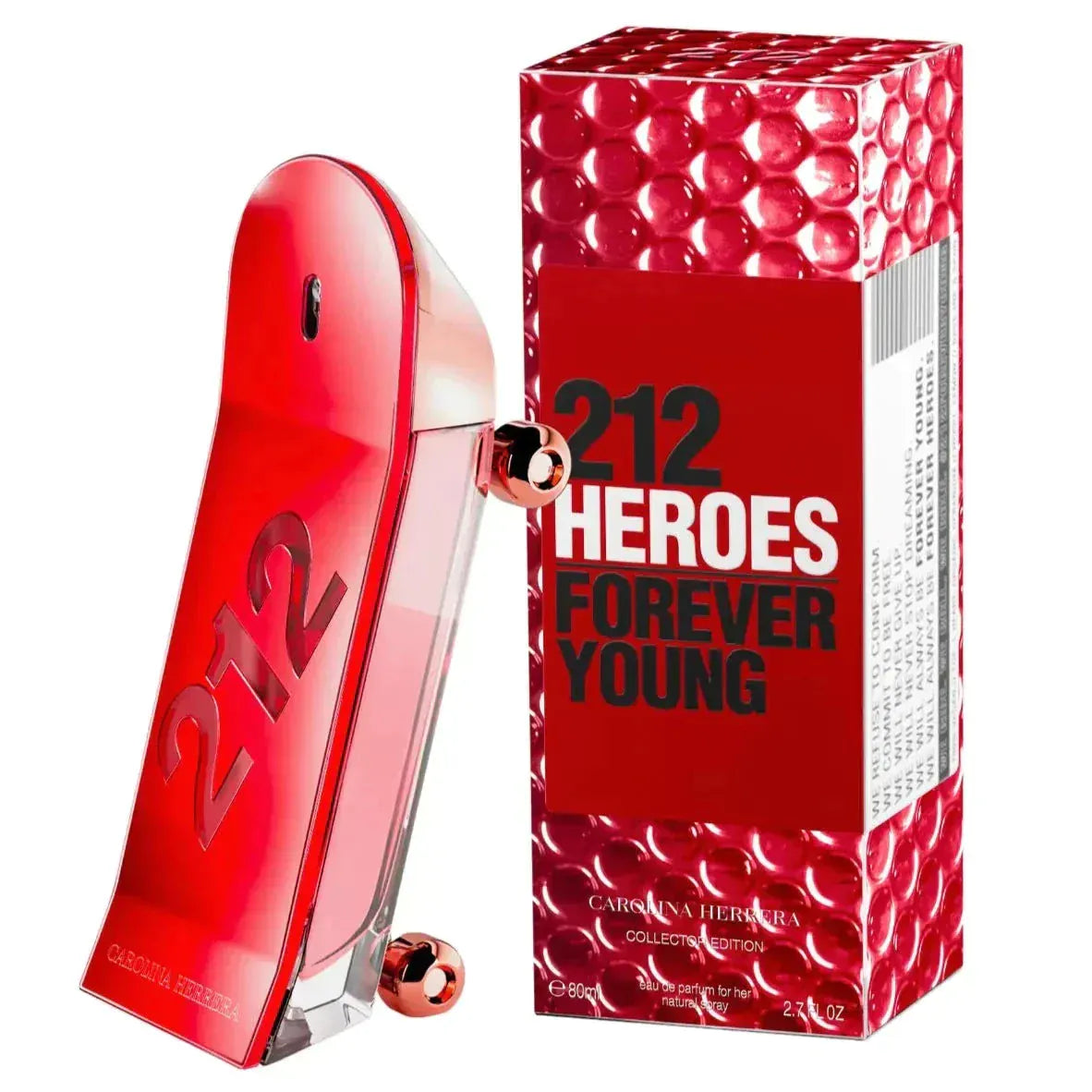 Carolina Herrera 212 Heroes Forever Young Collector - For Women Eau de Parfum 2.7 oz /80 ml