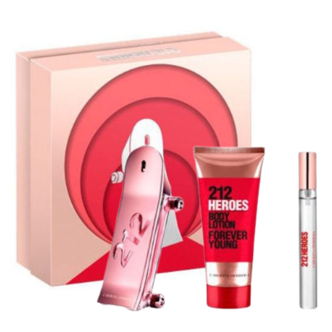 Carolina Herrera 212 Heroes Forever Young - For Women Eau de Parfum Gift Set 2.7 oz