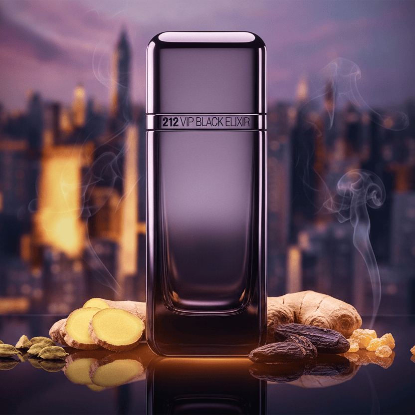 Carolina Herrera 212 VIP Black Elixir 3.4 oz / 100 ml