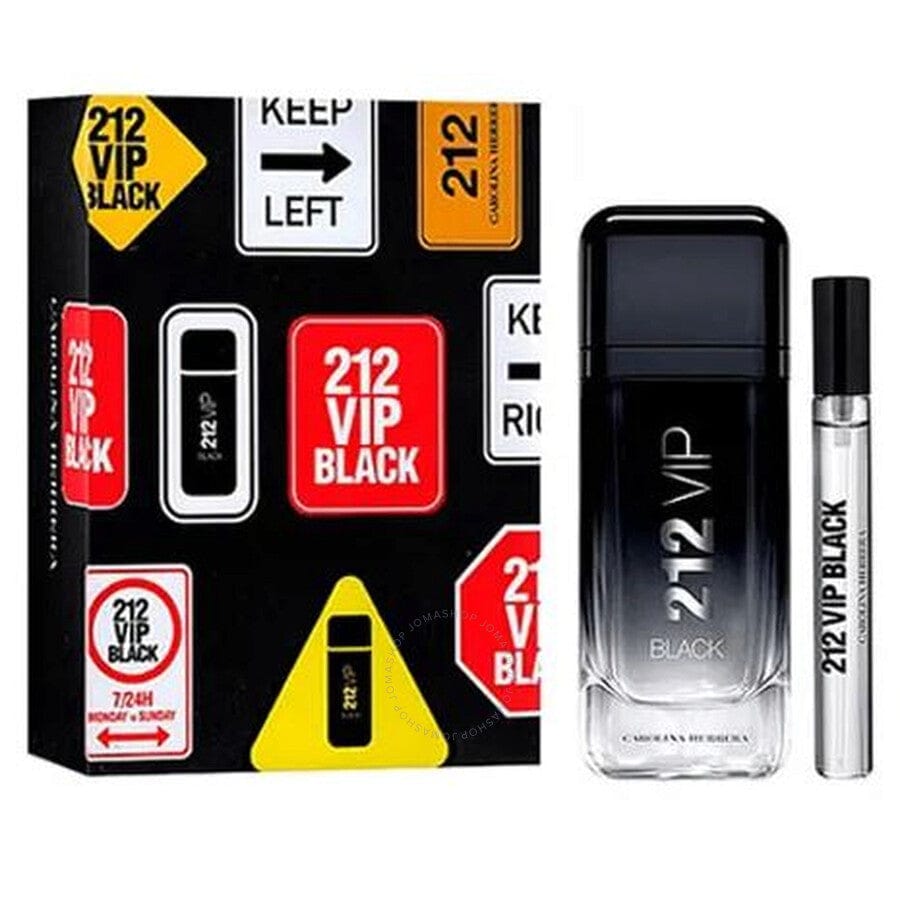 ジュンプチギフト28セット Carolina Herrera 212 Vip Black Gift Set– Fandi Perfume