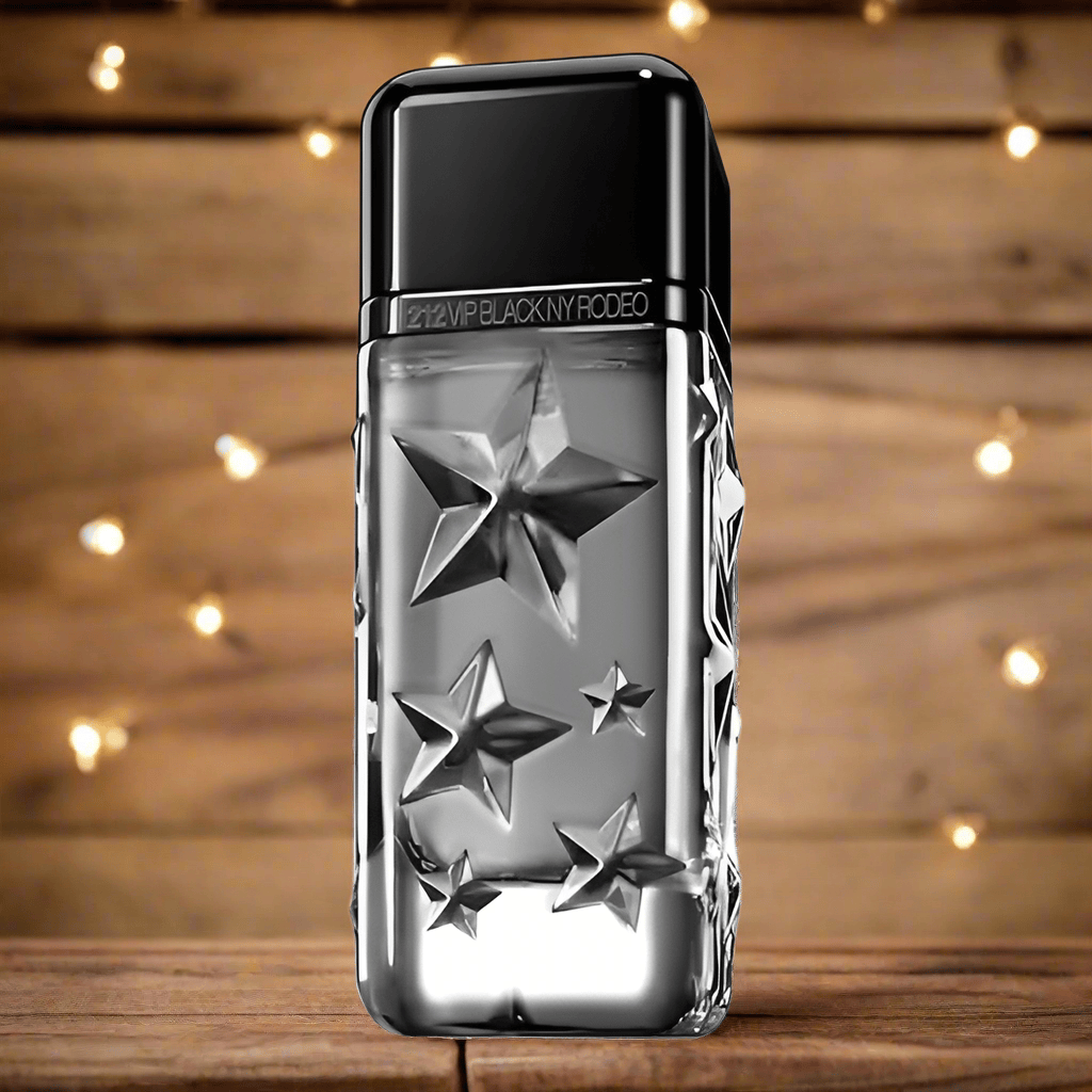 Carolina Herrera 212 VIP Black NY Rodeo - For Men Eau de Parfum 3.4 oz / 100 ml