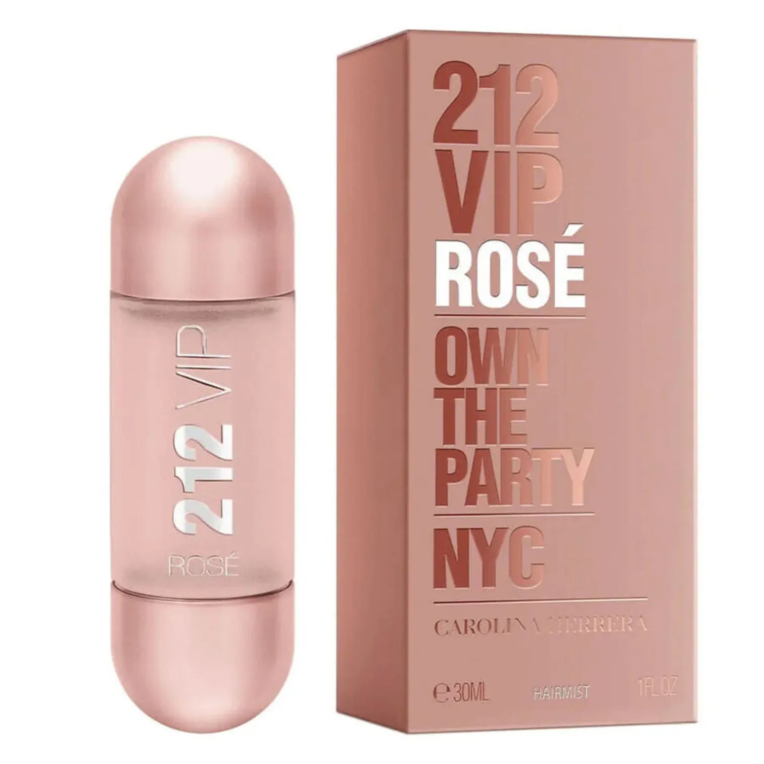Carolina Herrera 212 Vip Rose 1.0 oz / 30 ml Hair Spray