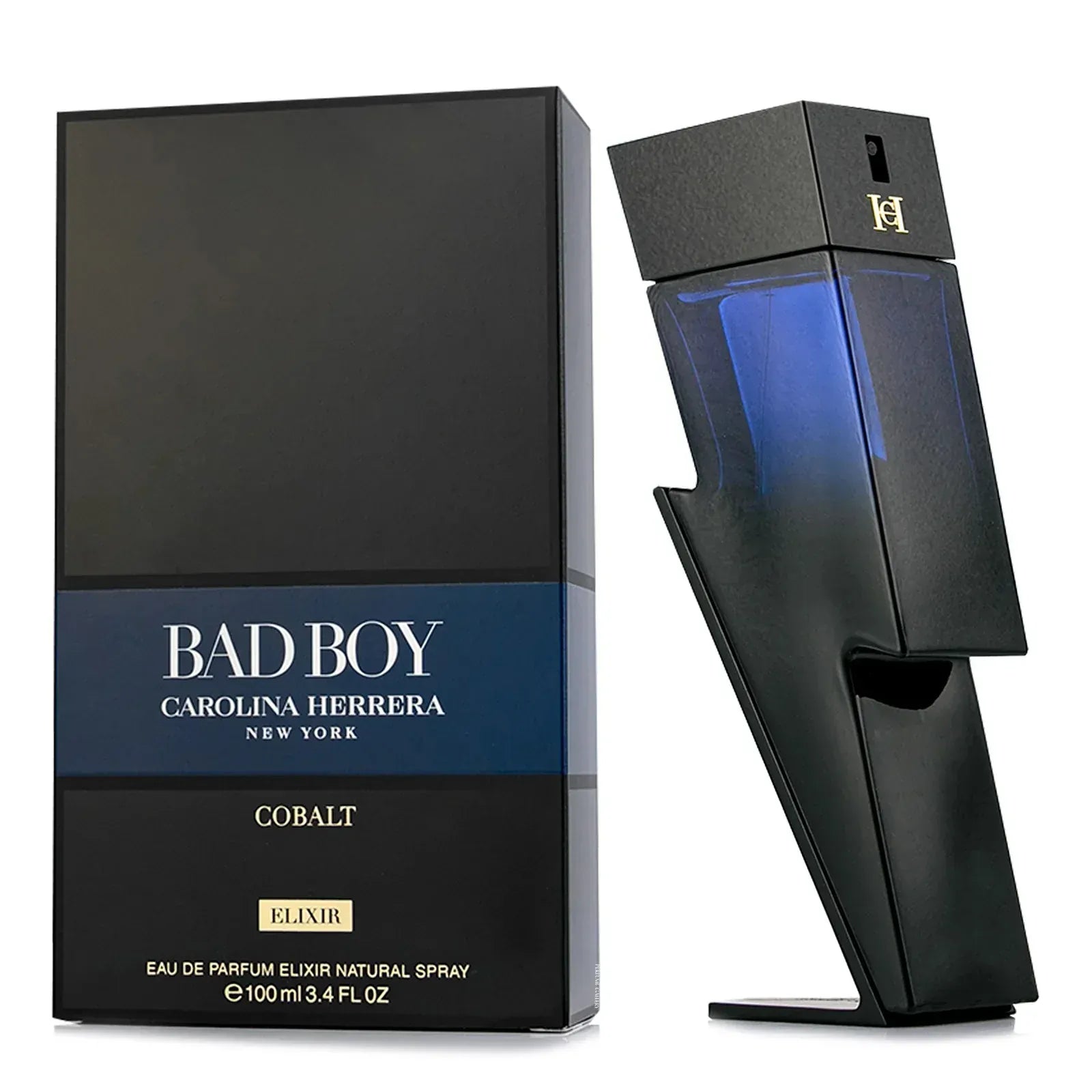 Carolina Herrera Bad Boy Cobalt Elixir - For Men Eau de Partum