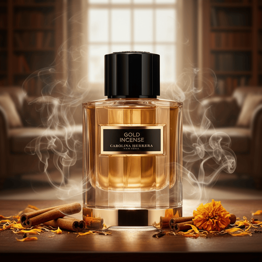 Carolina Herrera Gold Incense - Unisex Eau de Parfum 3.4 oz / 100 ml