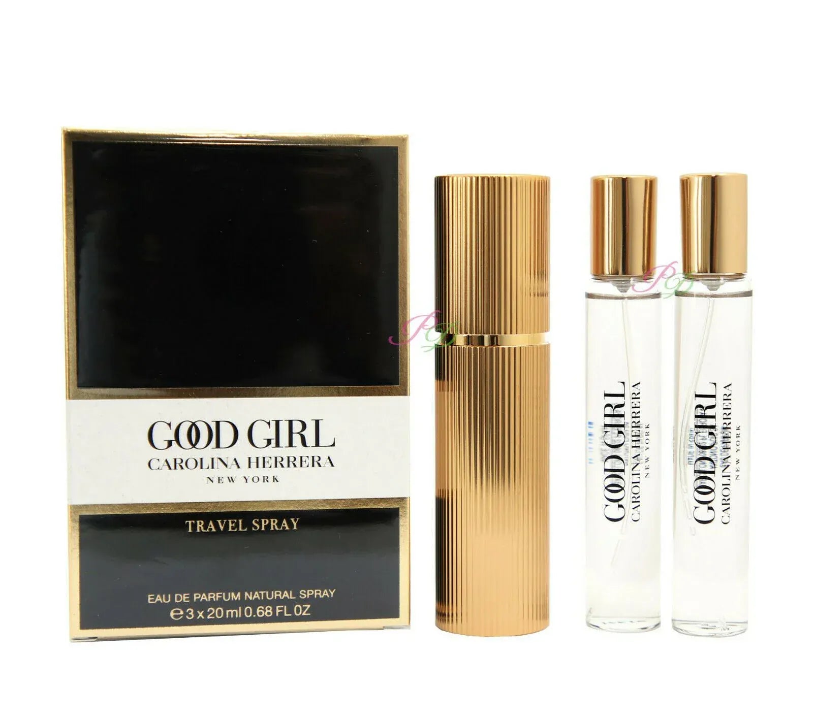Carolina Herrera Good Girl For Women Eau De Parfum Travel Set 3x0.68 oz / 3x20ml
