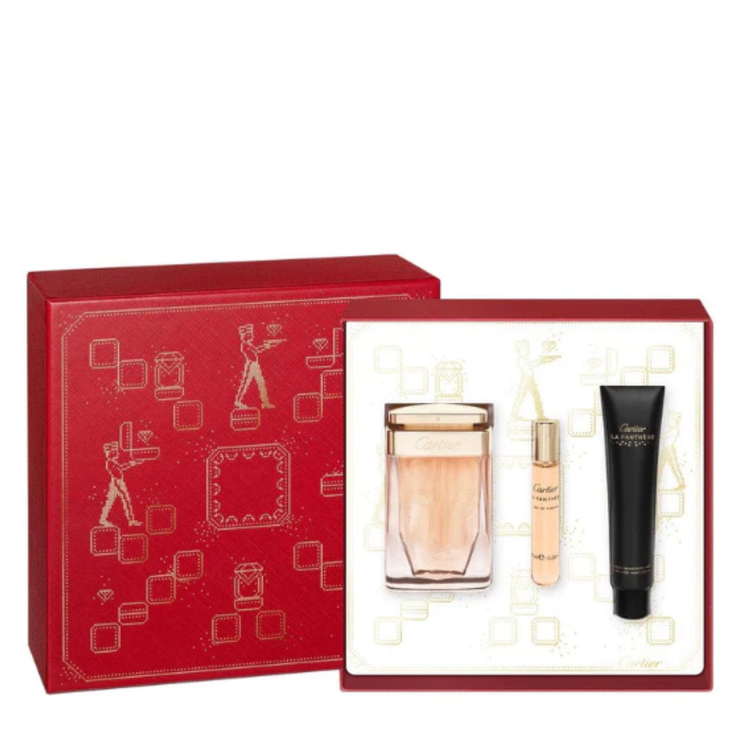 Cartier Panthere For Women Eau De Parfum Gift Set 2.5 oz / 75 ml