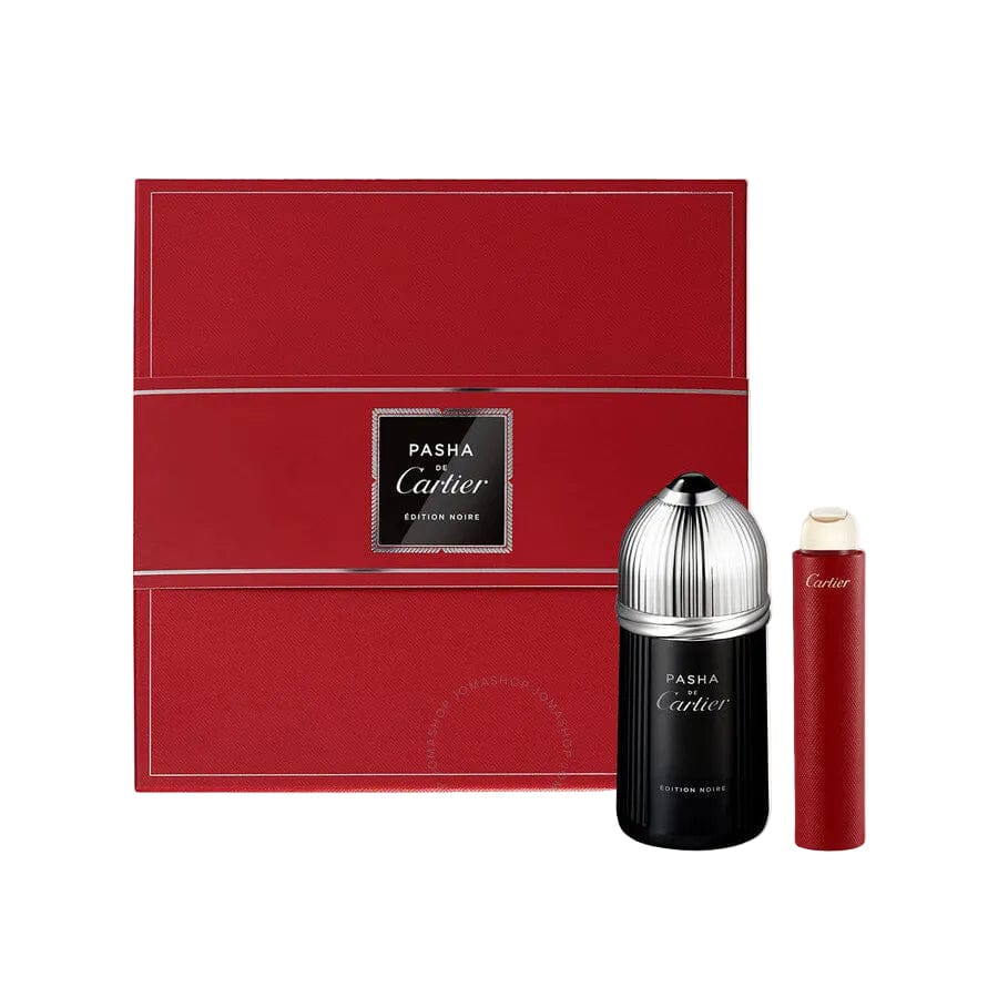 Cartier Pasha de Cartier Edition Noire Sport For Men Eau de Toilette Gift Set 3.4 oz / 100 ml