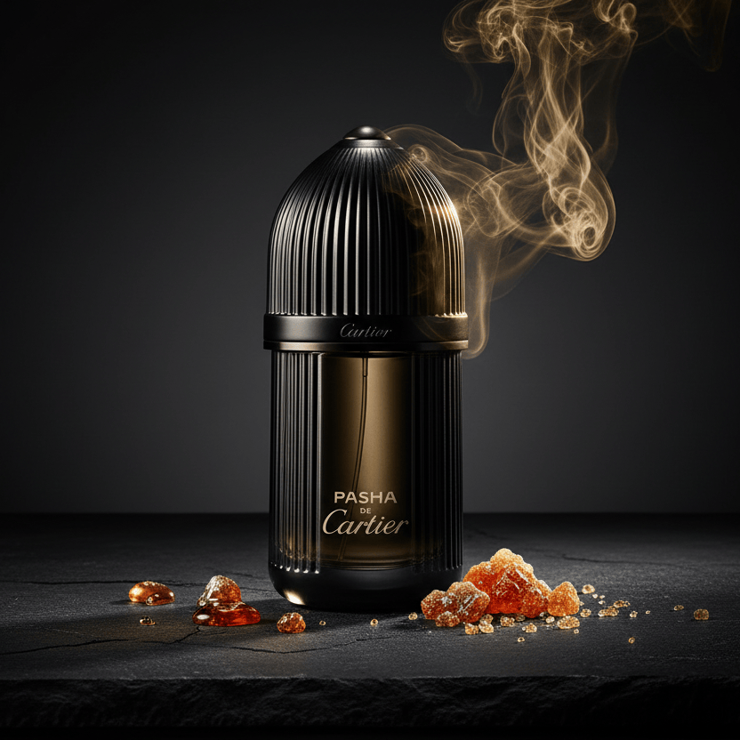 Cartier Pasha Noir Absolu For Men Eau de Parfum 3.4 oz / 100 ml