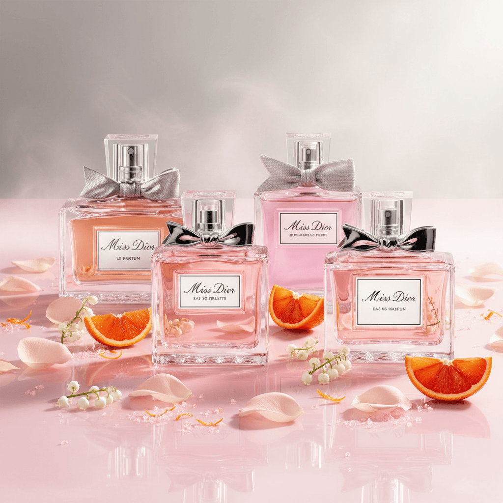 Christian Dior Miss Dior Mini Set For Women Eau De Parfum 4x0.17 Christian Dior Miss Dior Mini Set For Women Eau De Parfum 4x0.17