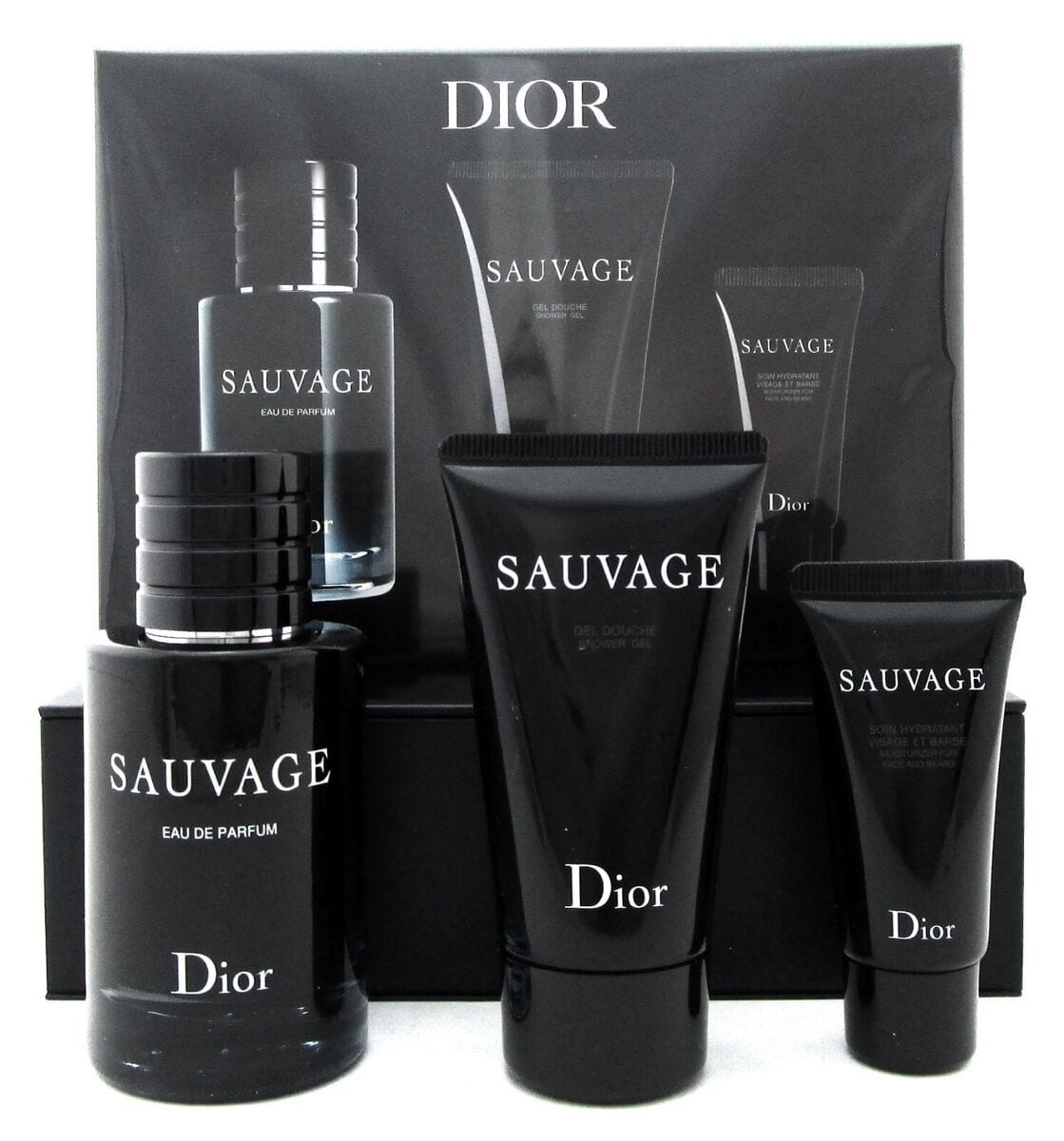 Christian Dior Sauvage - For Men Eau De Parfum Gift Set 2.0 oz