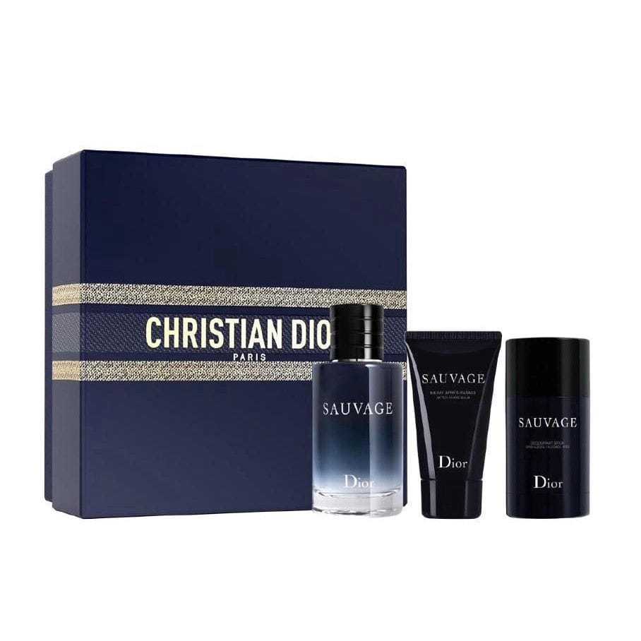 Christian Dior Sauvage - For Men Eau De Toilette Gift Set 3.4 oz