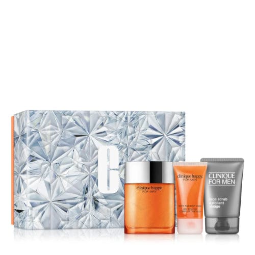 Clinique Clinique Happy For Men Eau de Toilette Gif Set 3.4 oz / 100 ml