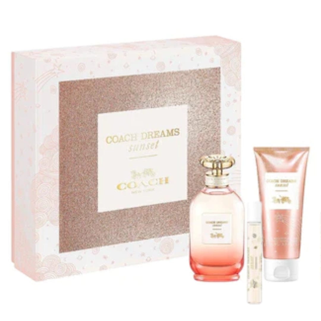 Coach Dreams Sunset For Women's Perfume/Cologne For Women Eau de Parfum 3.0 oz / 5.0 oz / Gift Set 3.0 Oz Edp Gift Set 3.0 oz