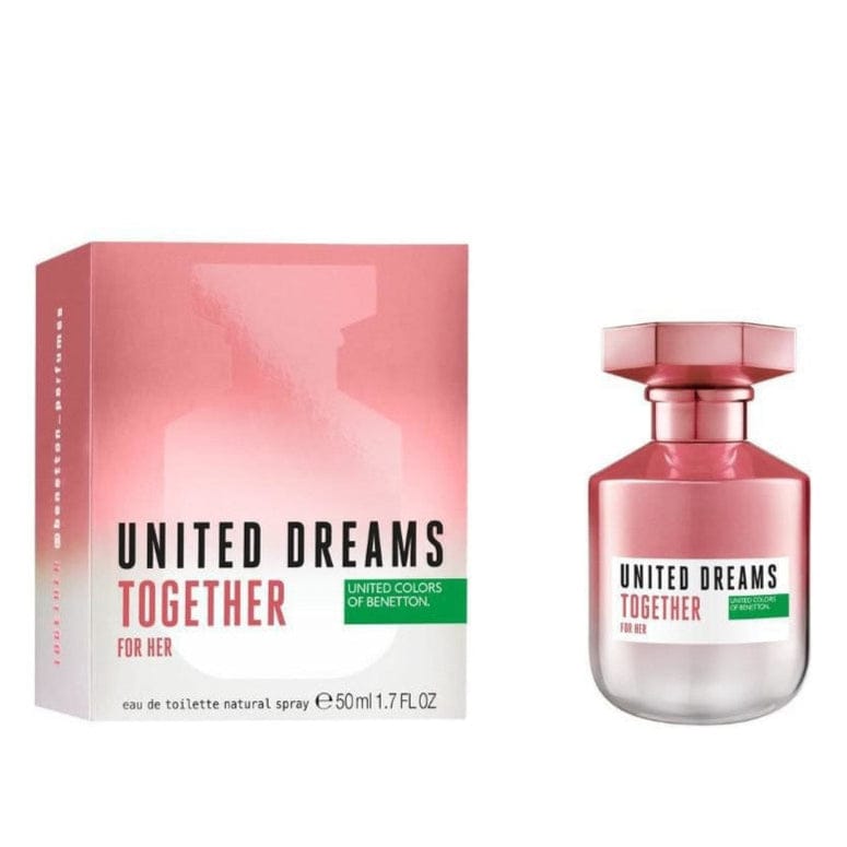 Colors of Benetton United Dreams Together Women’s Perfume/Cologne For Women Eau de Toilette 2.7 oz Edt