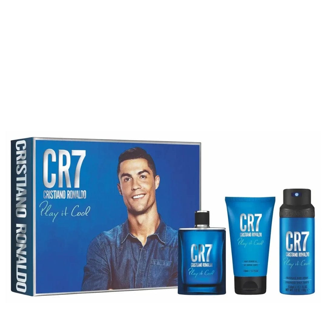 Cristiano Ronaldo CR7 Play It Cool Men’s Perfume/Cologne For Men Eau de Toilette 3.4 oz / Gift Set 3.4 oz Edt Gift Set 3.4 oz