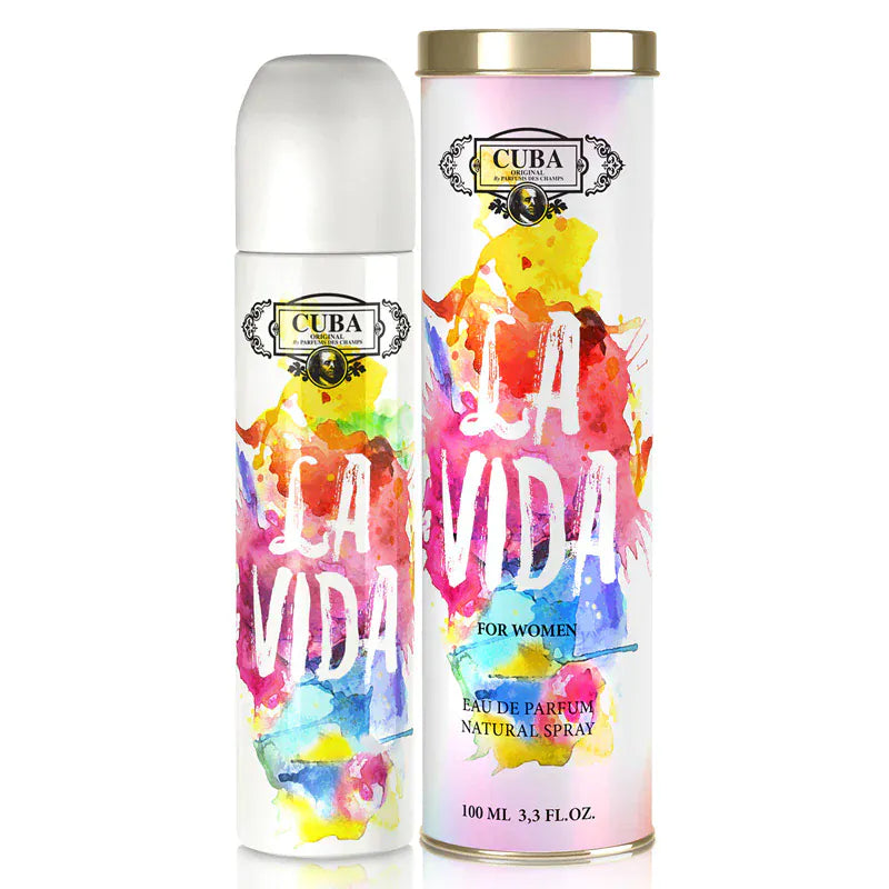 Cuba Paris City Las Vegas for Women Women’s Perfume/Cologne For Women Eau de Parfum 1.17 oz / 3.4 oz Edp 3.4 oz