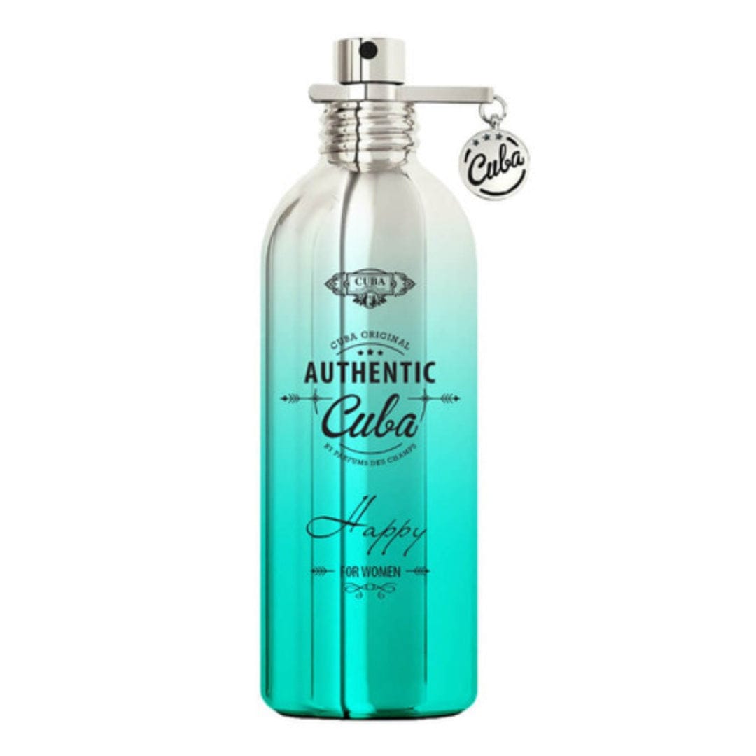 Cuba Paris Cuba Authentic Happy Women’s Perfume/Cologne For Women Eau de Parfum 3.3 oz Edp