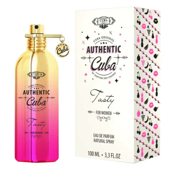 Cuba Paris Cuba Authentic Tasty Women’s Perfume/Cologne For Women Eau de Parfum 3.3 oz Edp