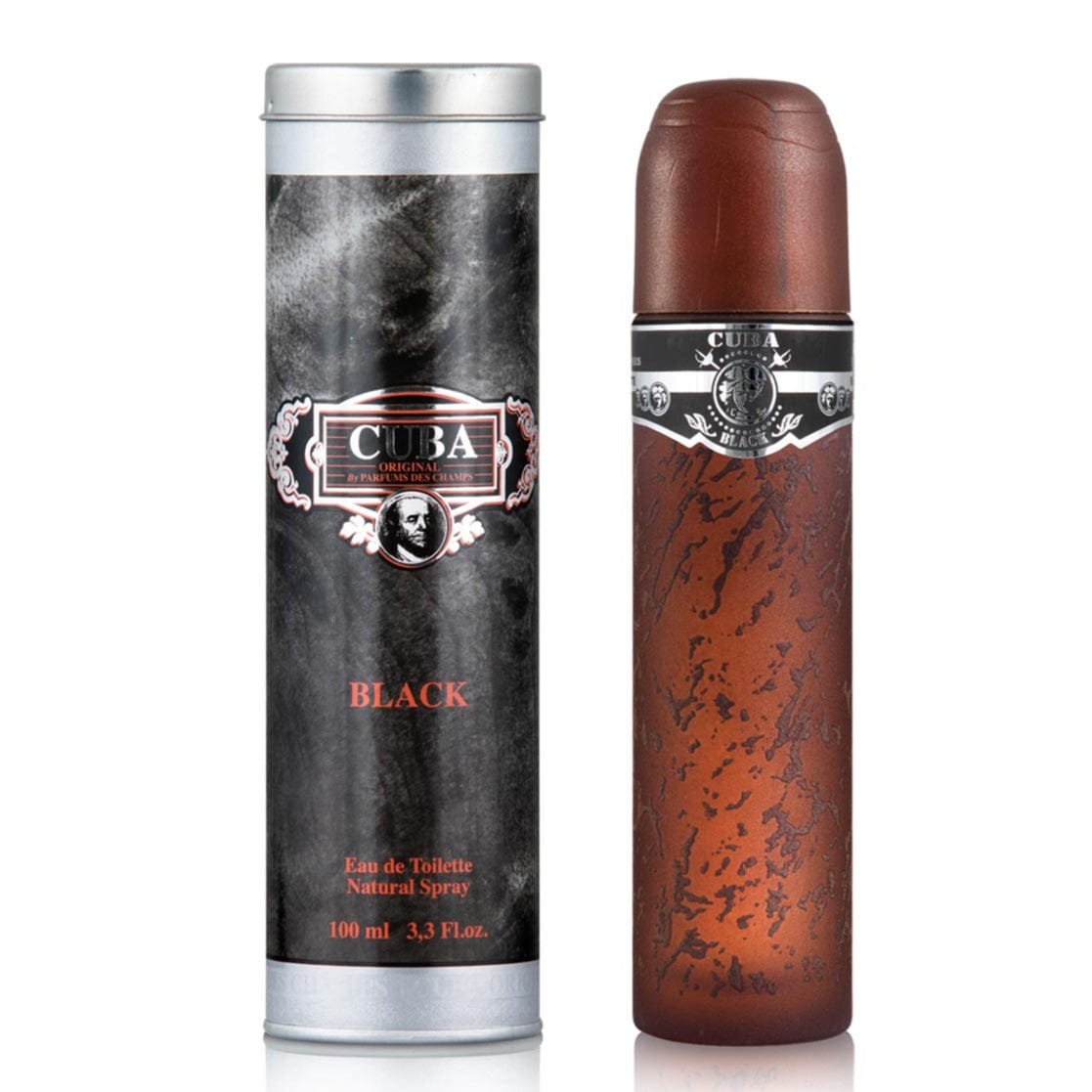 Cuba Paris Cuba Black Men’s Perfume/Cologne For Men Eau de Toilette 1.17 oz / 3.3 oz Edt 3.3 oz