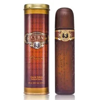 Cuba Paris Cuba Brown Men’s Perfume/Cologne For Men Eau de Toilette 1.17 oz / 3.3 oz Edt 3.3 oz