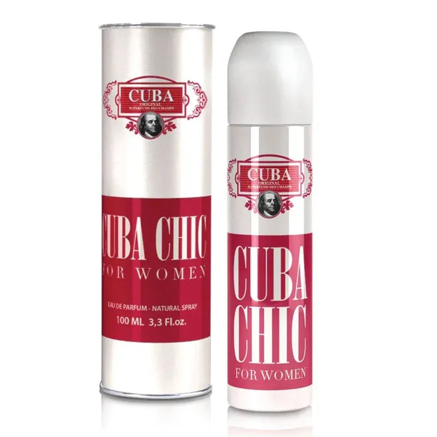 Cuba Paris Cuba Chic Women’s Perfume/Cologne For Women Eau de Parfum 3.3 oz Edp