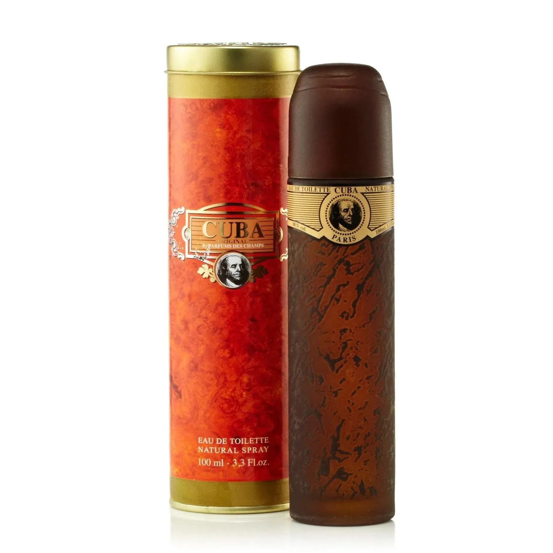 Cuba Paris Cuba Gold Men’s Perfume/Cologne For Men Eau de Toilette 1.17 oz / 3.3 oz / Gift Set 3.3 oz Edt 3.3 oz