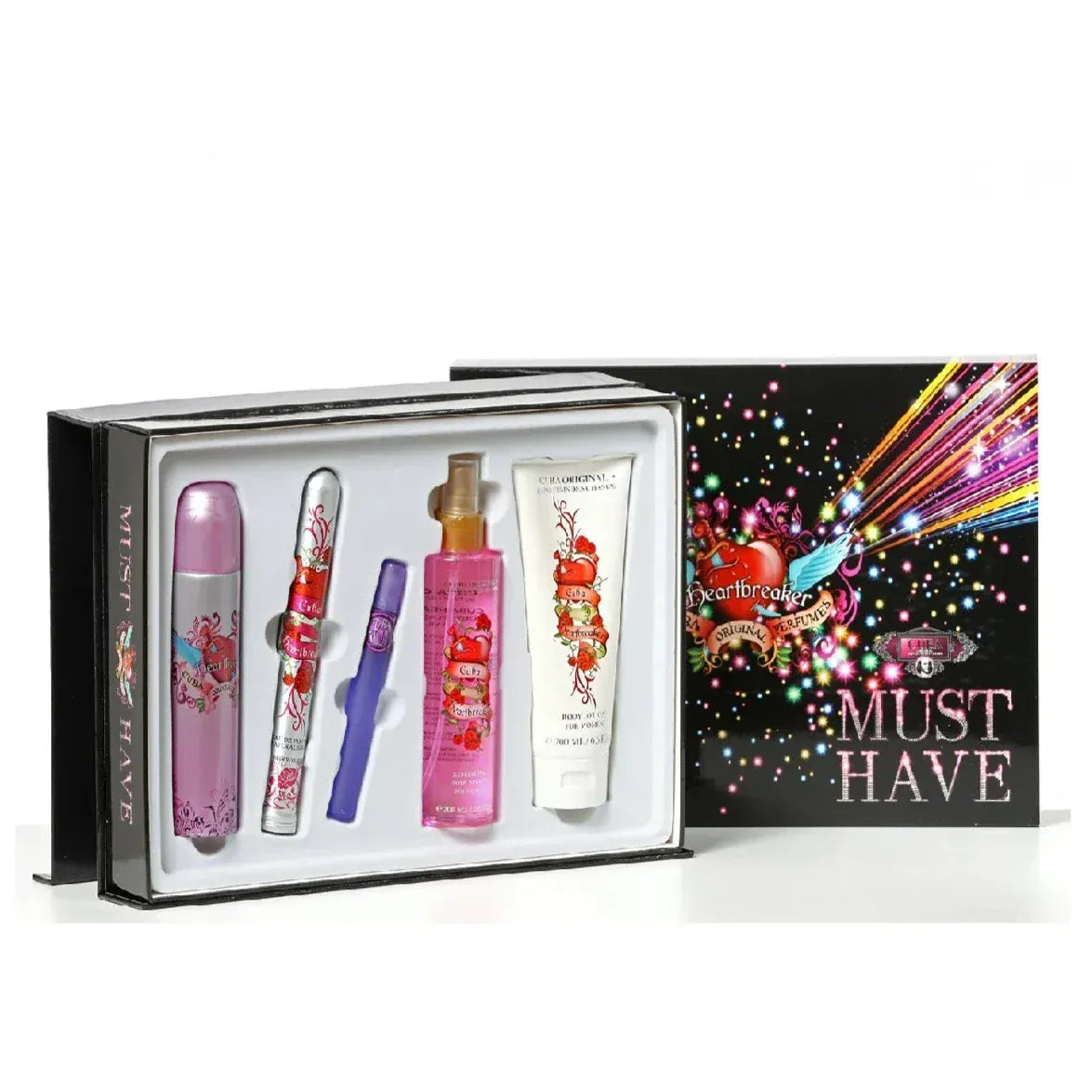 Cuba Paris Cuba Heartbreaker Women’s Perfume/Cologne For Women Eau de Parfum 1.17 oz / 3.3 oz / Gift 3.3 ozEdp Gift 3.3 oz
