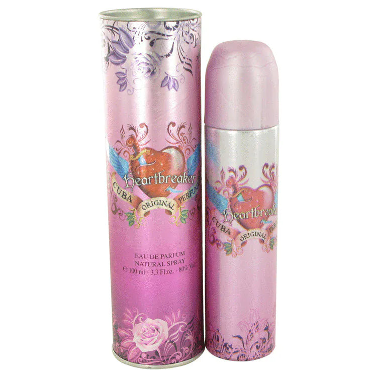 Cuba Paris Cuba Heartbreaker Women’s Perfume/Cologne For Women Eau de Parfum 1.17 oz / 3.3 oz / Gift 3.3 ozEdp 3.3 oz