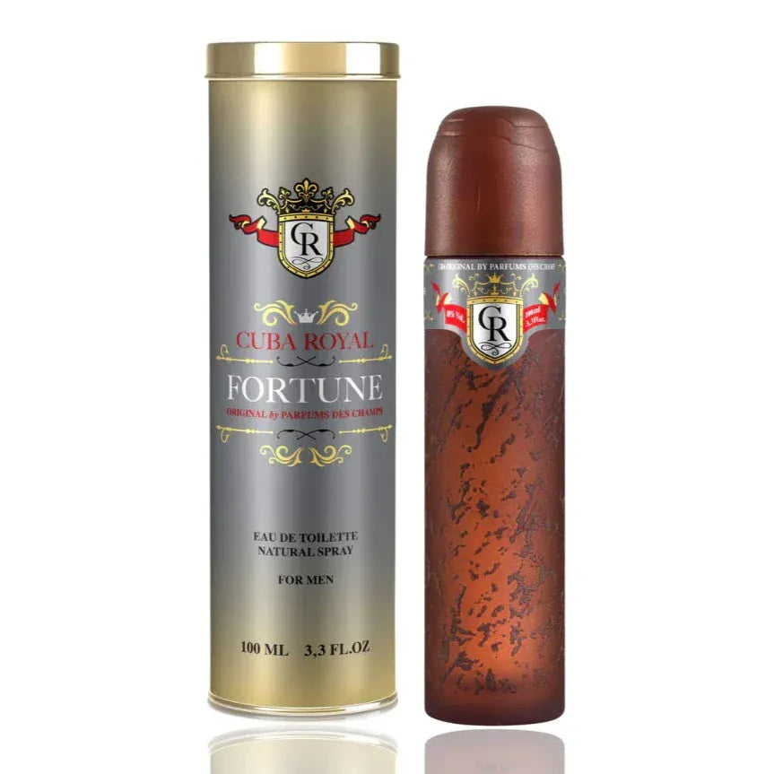 Cuba Paris Cuba Royal Fortune Men’s Perfume/Cologne For Men Eau de Toilette 1.17 oz / 3.4 oz Edt 3.4 oz