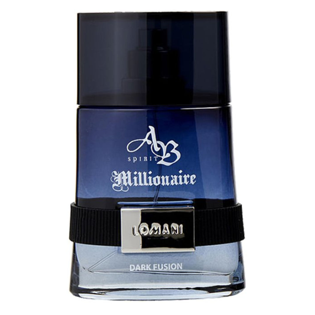 Ab Spirit Millionaire Premium Eau de Toilette Spray for Men by Lomani 3.4  Scent