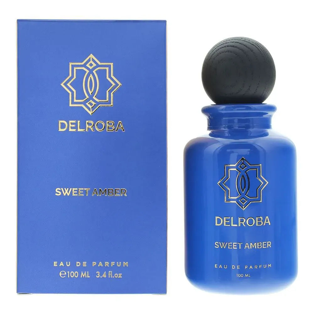 Delbora Sweet Amber Men’s Perfume/Cologne For Men Eau de Parfum 3.4oz Edp