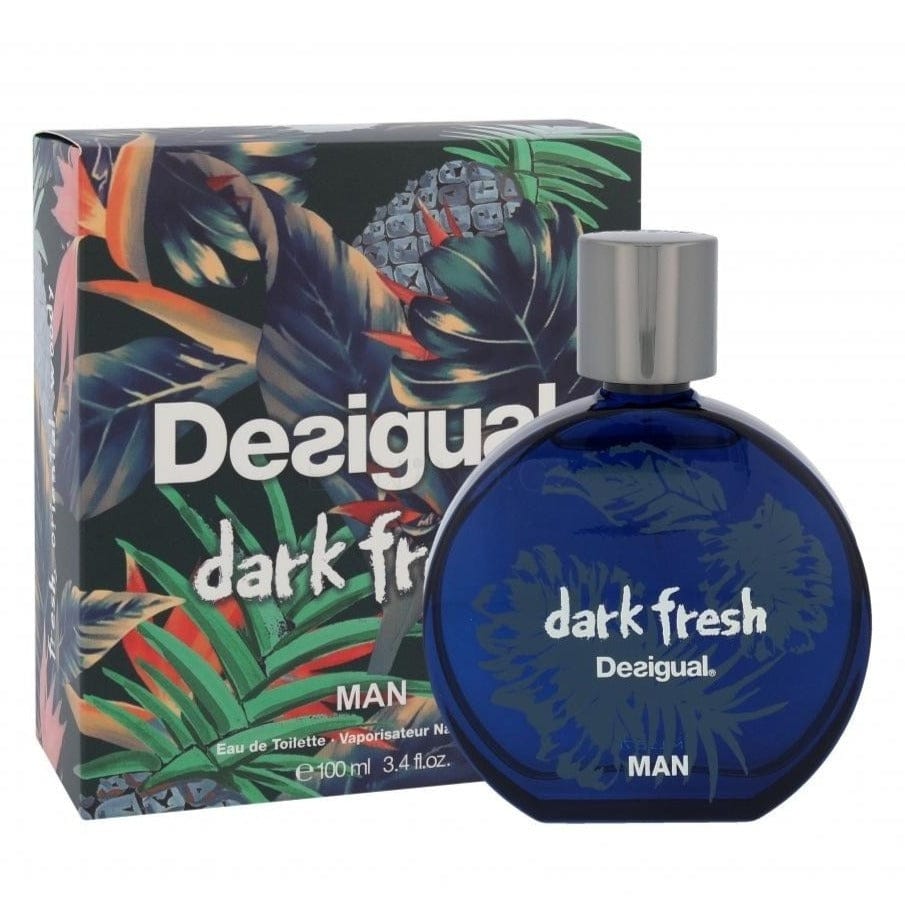 Desigual Dark Fresh Man Men’s Perfume/Cologne For Men Eau de Toilette 3.4 oz Edt