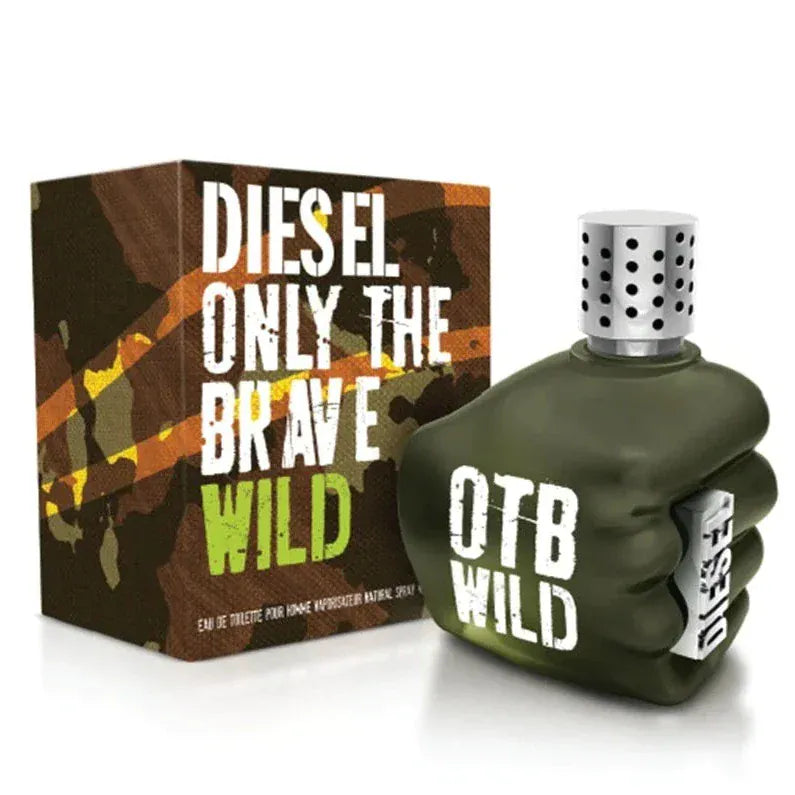 Diesel Only The Brave Wild Men’s Perfume/Cologne For Men Eau de Toilette 4.2 oz Edt
