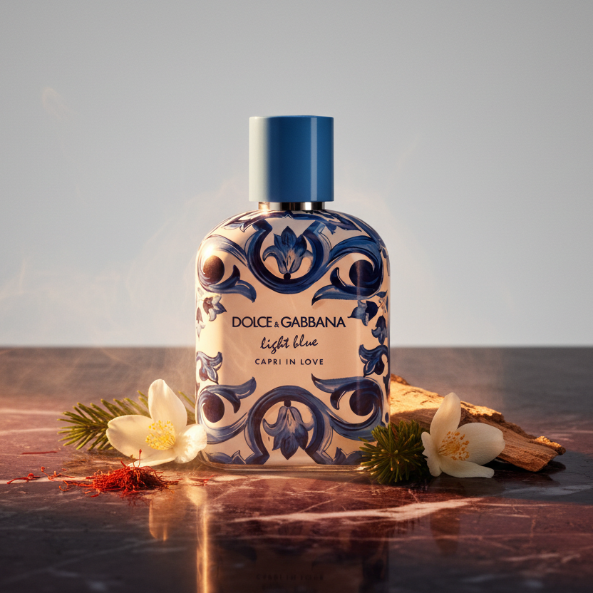 Dolce Gabbana Light Blue Capri in Love - For Men Eau de Parfum 3.3 oz / 100 ml