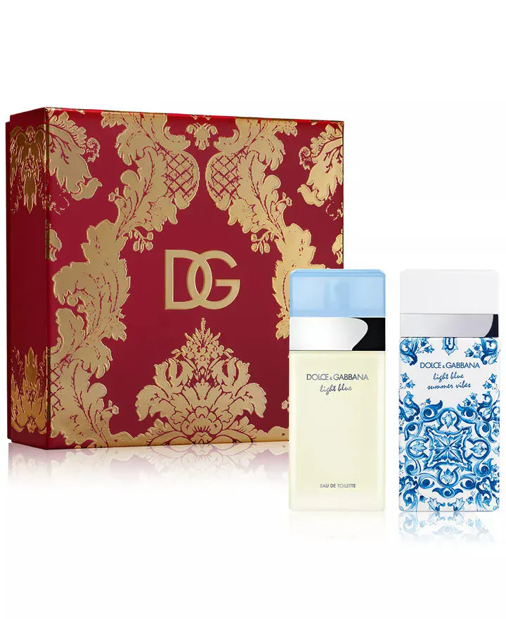Dolce Gabbana Light Blue Duo For Women Eau de Toilette 2 x 1.7 oz / 50 ml
