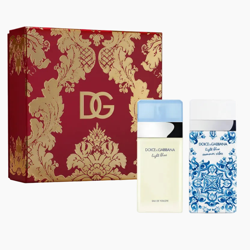 Dolce Gabbana Light Blue Duo For Women Eau de Toilette 2 x 1.7 oz / 50 ml