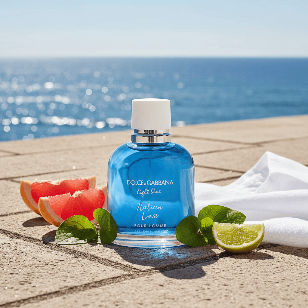 Dolce Gabbana Light Blue Italian Love - For Men Eau de Toilette 3.3 oz / 100 ml