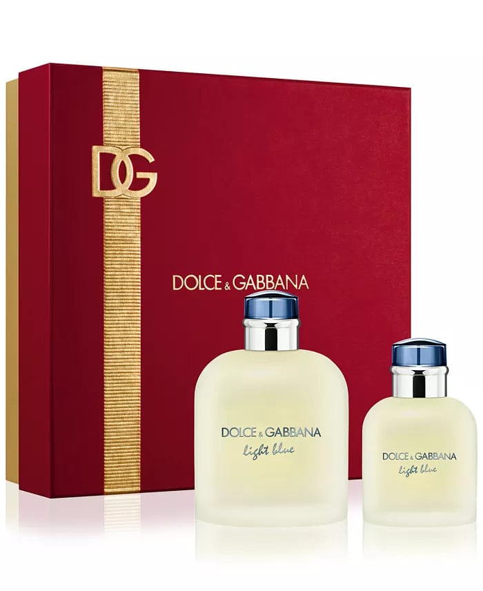 Dolce Gabbana Light Blue Pour Homme For Men Eau de Toilette  Gift Set 6.7 oz / 200 ml