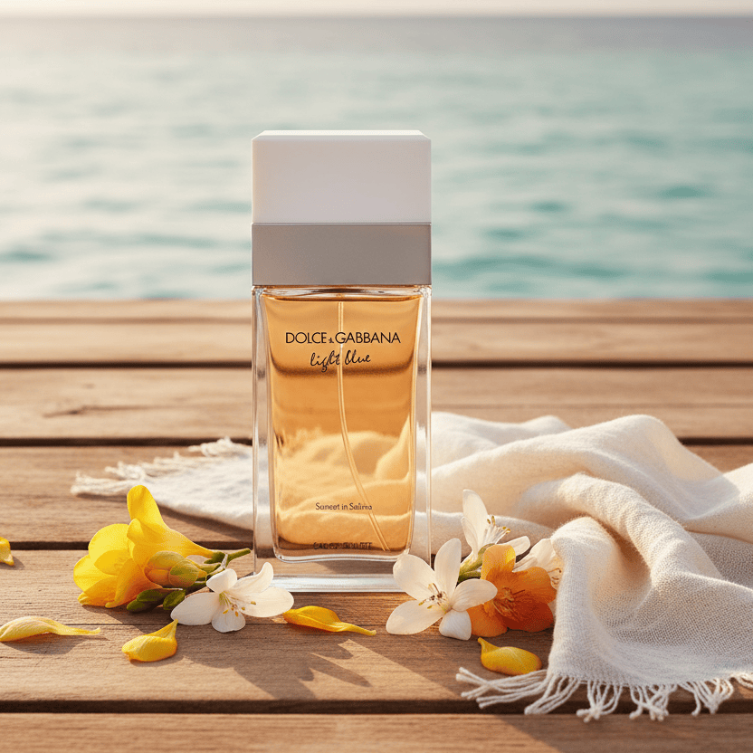 Dolce Gabbana Light Blue Sunset in Salina - For Women Eau de Toilette 3.3 oz / 100 ml