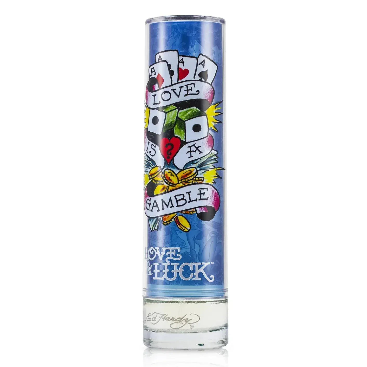 Ed Hardy Love & Luck for Men Men’s Perfume/Cologne For Men Eau de Toilette 3.4 oz Edt