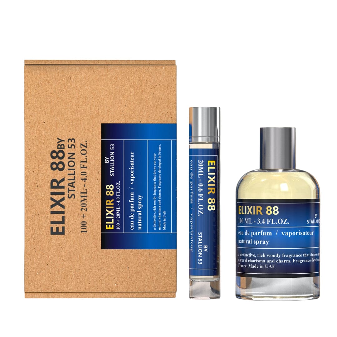 Elixir 88 By Stallion 53 - For Men Eau de Parfum 3.4 oz + 0.6 oz