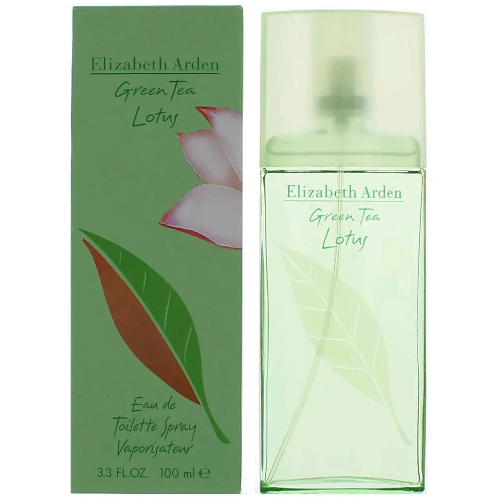 Elizabeth Arden Green Green Tea Lotus Women’s Perfume/Cologne For Women Eau de Toilette 3.3 oz Edt