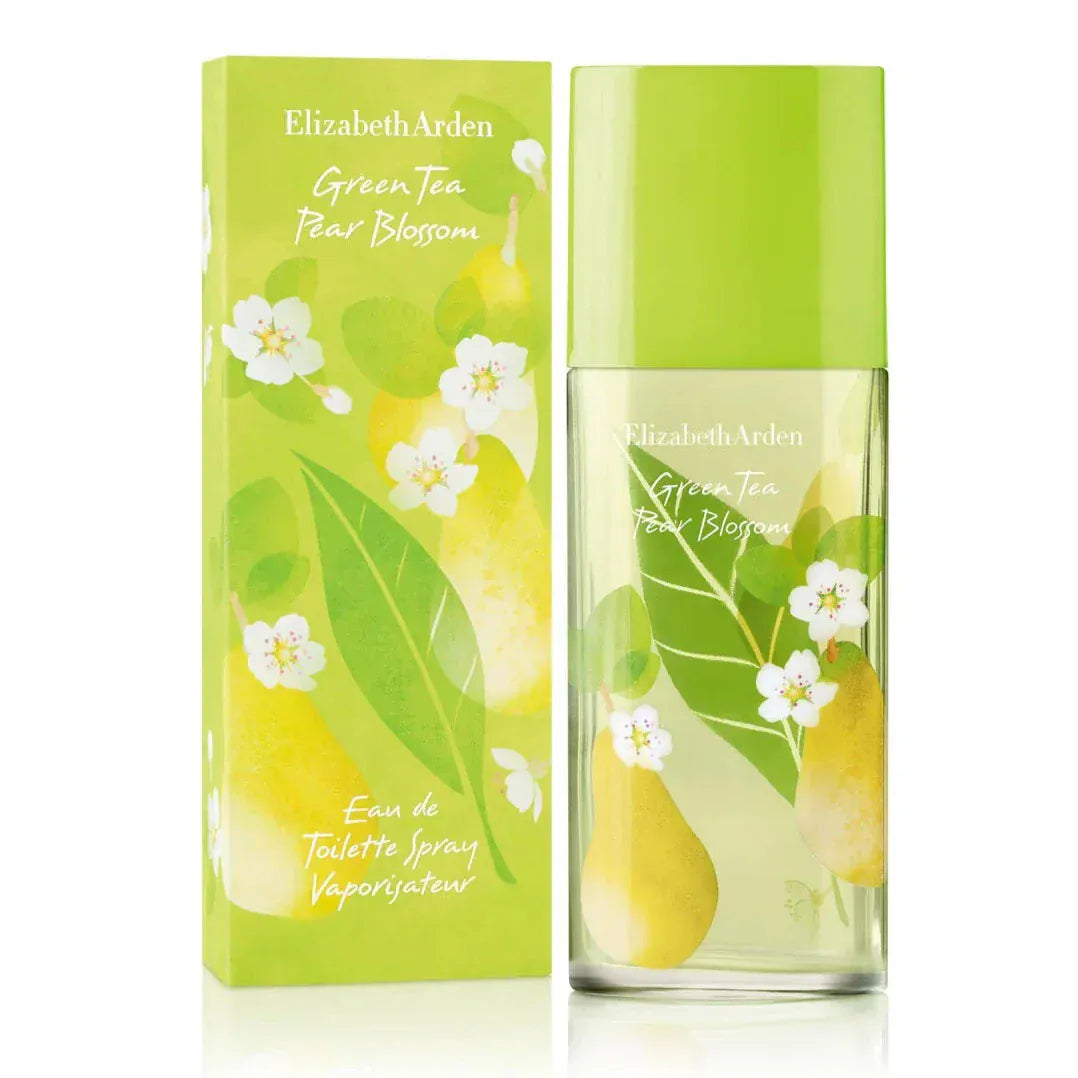 Elizabeth Arden Green Tea Pear Blossom Women’s Perfume/Cologne For Women Eau de Toilette 3.3 oz Edt