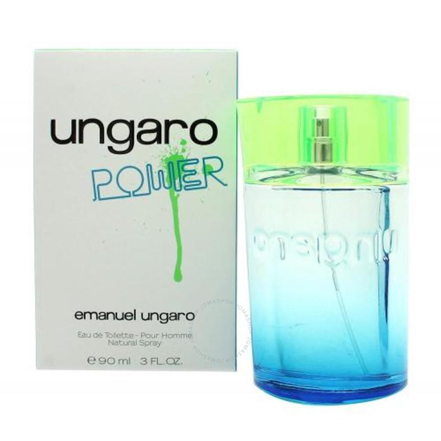 Emanuel Ungaro Power Men’s Perfume/Cologne For Men Eau de Toilette 3.0 oz Edt