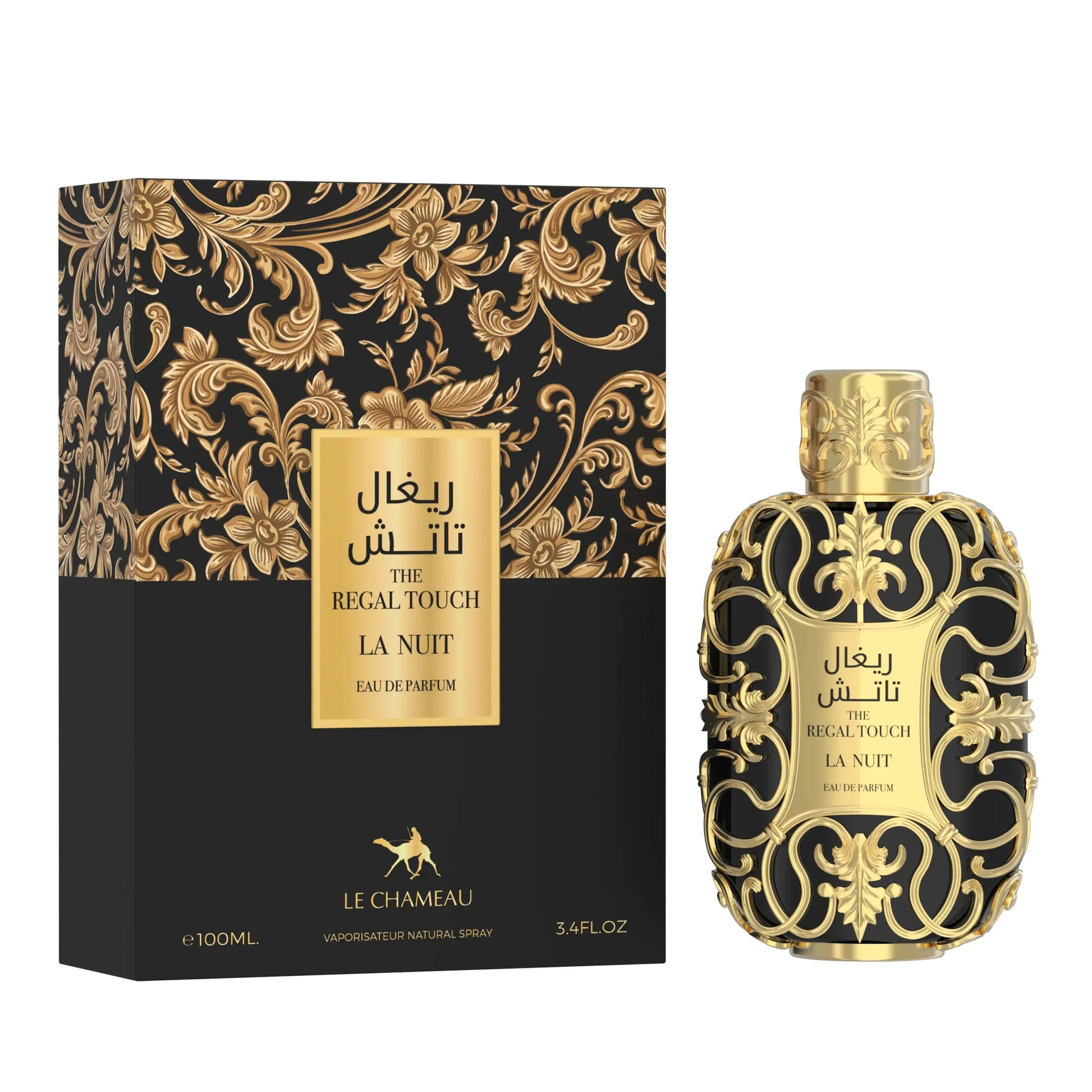 Emper Le Chameau Regal Touch La Nuit Unisex Perfume/Cologne For Men & Women Eau de Parfum 3.4 oz Edp