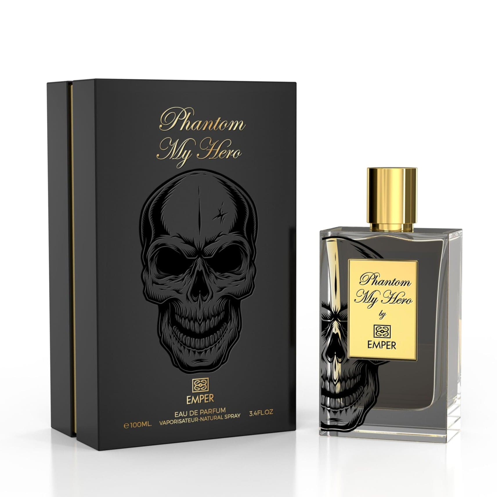 Emper Phantom My Hero Unisex Perfume/Cologne For Men & Women Eau de Parfum 3.4 oz Edp